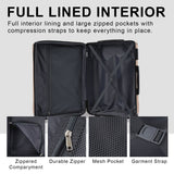 24 Inch Lightweight Durable ABS Hardshell Luggage