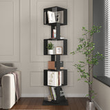 360° Rotating 6-Tier Display Shelf