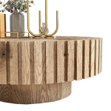Modern Minimalist Circular Coffee Table 31.4''