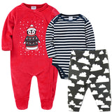 Baby Cotton Long Sleeve Bodysuit | For Newborns - # BAAA21110071