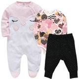 Baby Cotton Long Sleeve Bodysuit | For Newborns - # BAAA21110071