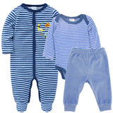 Baby Cotton Long Sleeve Bodysuit | For Newborns - # BAAA21110071