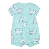 Baby Girl Clothes One-Piece Jumpsuits Baby Clothing Cotton Short Romper Infant Girl Clothes