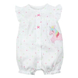 Baby Girl Clothes One-Piece Jumpsuits Baby Clothing Cotton Short Romper Infant Girl Clothes