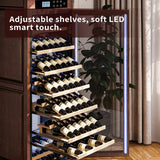 Temperature Control Professional Wooden Refrigerated Wine Cabinet
