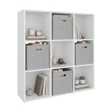 Lena 9-Cube Storage Organizer Bookcase