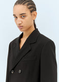 Bottega Veneta Women Matt Fluid Viscose Jersey Coat