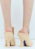 Burberry Women Rubber Highland Mules