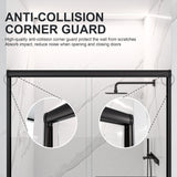 56"-60"W*72" H Semi-Frameless Double Sliding Shower Door