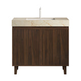 LULA 36" Bathroom Vanity & Sink, Freestanding Cabinet