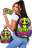 Stay Crazy Graffiti Bag Set