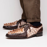 Caribe Rustic White / Brown