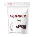 Astaxanthin 12mg Softgels - Triple Strength, From Microalgae, Antioxidant Support, Non-GMO, Gluten-Free & Dairy-Free, 120 Softgels