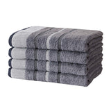 Decorative Cotton Stripe Bath Towel Set - Noelle Collection