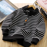 Children Casual Polo Collar Fashion Tops Handsome - # BOAA12510012