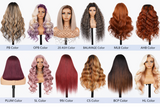 Water Wave Curly Light Brown With Highlights Lace Front Human Hair 24' Pre Plucked HD Transparent Wigs