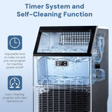 265LBS Freestanding Commercial Ice Maker