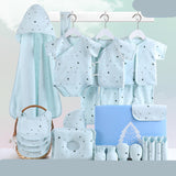 Complete Newborn Welcome Gift Box – 100% Cotton Essentials Set | Carefully selected to comfort and support your baby’s first precious weeks - # BANB11110008