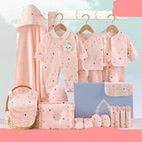 Complete Newborn Welcome Gift Box – 100% Cotton Essentials Set | Carefully selected to comfort and support your baby’s first precious weeks - # BANB11110008