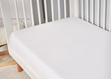 BedGear Hyper-Linen Crib Sheet, Bright White