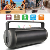 iRola Wireless Speaker Powerful Dual Subwoofer Stereo Bass Noise Cancelling w/Mic Aux-in for Camping Party
