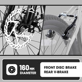20 Inch Kids Mountain Bike, 7-Speed with Front Suspension