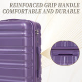 HIFINE Tourist 3-Piece ABS Spinner Wheel Luggage Set