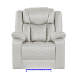 Challenger - LED Power Recliner Chair
