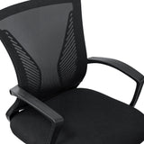 Techni Mobili Ergonomic Mesh Office Chair, Black