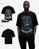 G West Dark Masquerade Men's Oversized T-Shirt