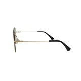 Jase New York Gold Aviators – Purple/Blue Mirror UV400 Sunglasses
