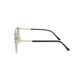 Jase New York Lincoln Sunglasses – Smoke Aviators with Brow Bar