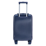 ABS Spinner Luggage Set with Combination Lock - Navy