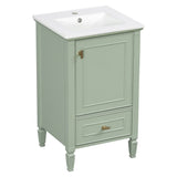 20" Bathroom Vanity with Ceramic Sink