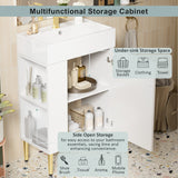 21.6" Left Side Storage Bathroom Vanity