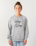 Lazy Day Graphic Crew - Athletic Heather
