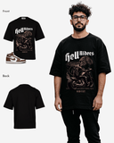 G West Devil Hell Riders Oversized Men's T-Shirt