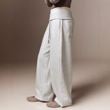 Women's High-Waist Wide-Leg Casual Pants