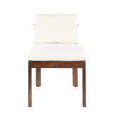 Acacia Wood Outdoor Dining Chair (Set of 4)