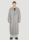 Dolce & Gabbana Men Double-Breasted Wool Coat