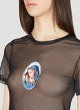 Dolce & Gabbana Women Mesh T-Shirt