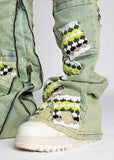 GUAPI Jeans Patchwork Distressed