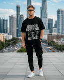 G West Drums Of Liberations Oversized T-Shirt Mens