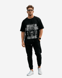 G West Drums Of Liberations Oversized T-Shirt Mens