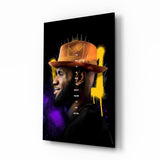 Court Royalty Glass Wall Art || Designer Collection