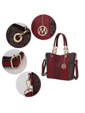 MKF Collection Miriam Signature Tote Handbag by Mia k