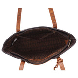 MKF Collection Lippa M Signature Crocodile embossed Vegan Leather Women Tote Bag, Mini Tote Bag, Pouch and Wallet by Mia K