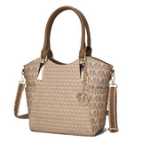 MKF Collection Devorah Signature Printed Vegan Leather Women's Tote Bag by Mia K