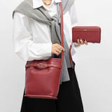 MKF Collection Odette 2-Piece Bucket Bag & Wallet by Mia K