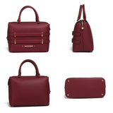 MKF Collection Leila Vegan Leather Women's Tote Bag by Mia K
